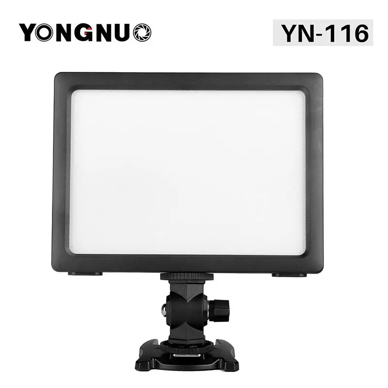

YONGNUO YN116 Video Light 3200K-5500K Photographic Studio Lamp Light For Canon Nikon DSLR Camera