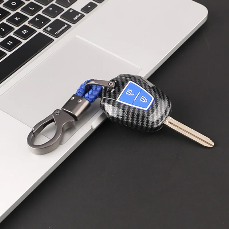 

Чехол для автомобильного ключа из АБС-пластика, чехол, держатель, сумка-брелок, набор для Isuzu D-max Mux Truck Dmax, 2 кнопки, протектор без ключа