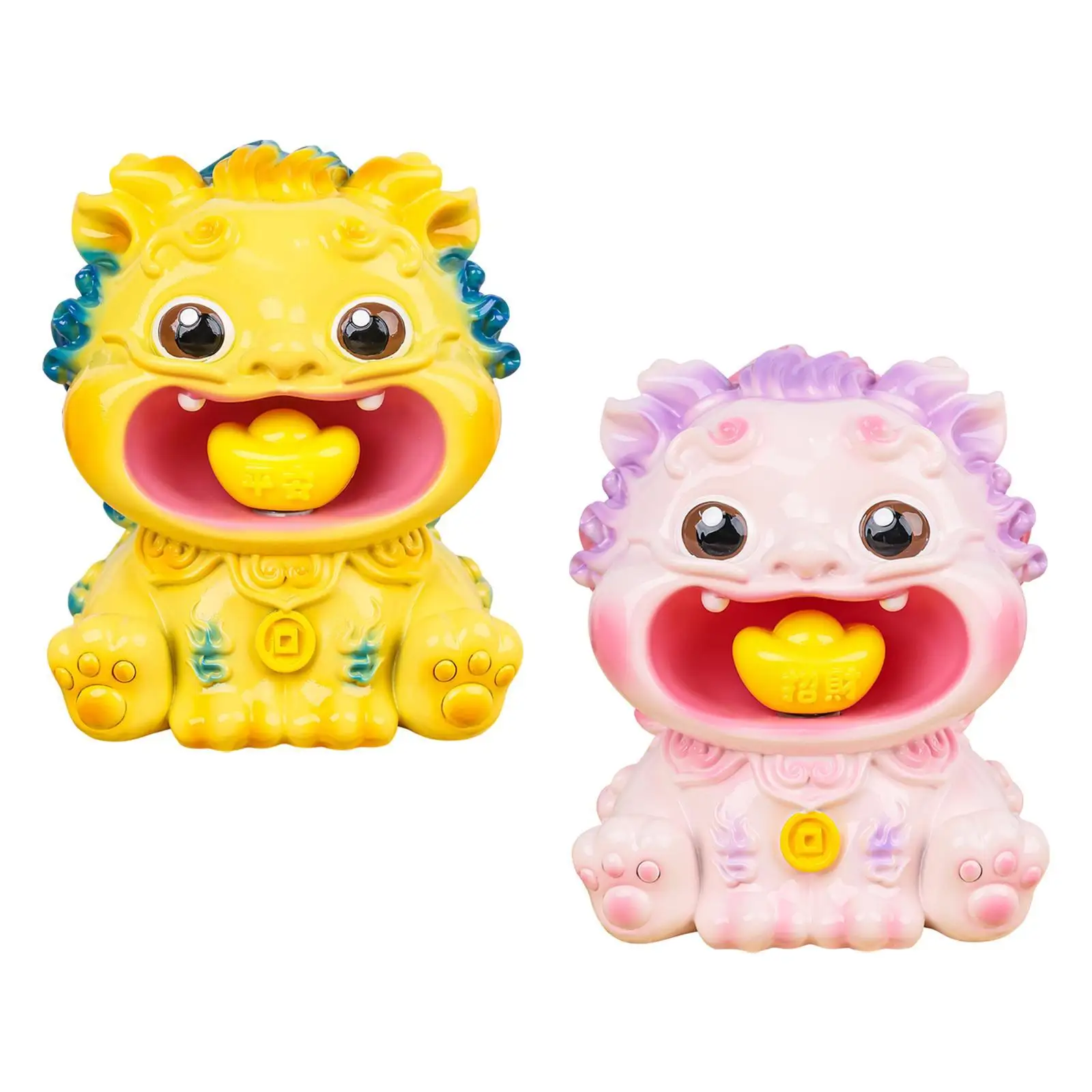 Статуя Фэншуй Pixiu вращающаяся фигурка Юаньбао процветания животного скульптура