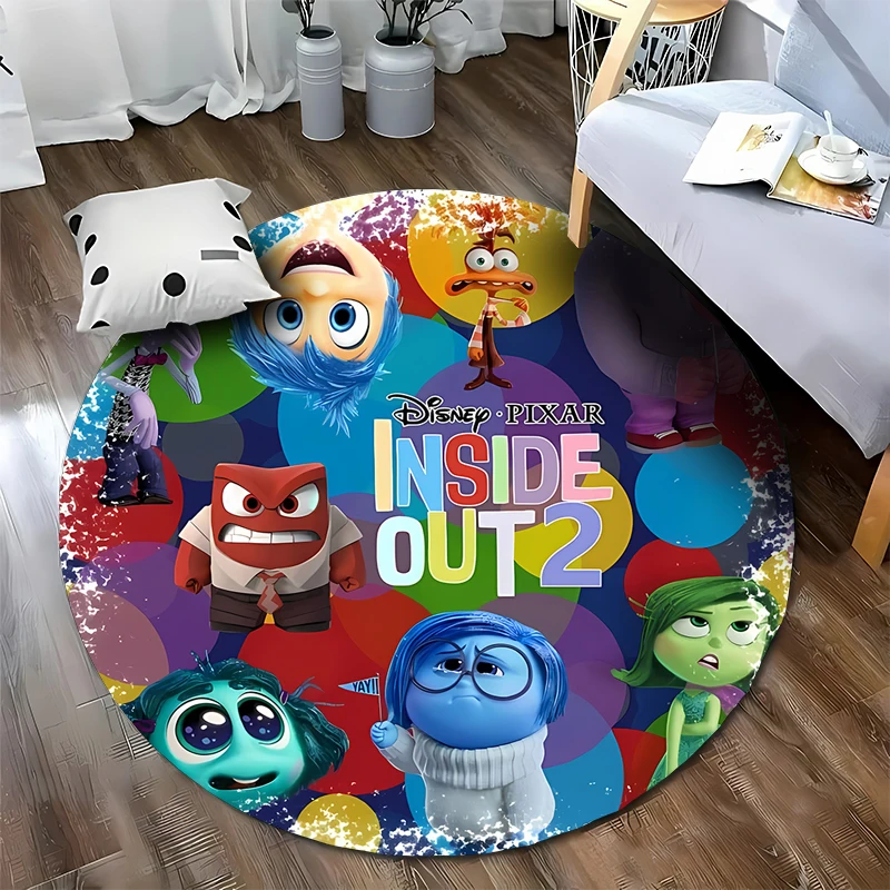 Круглый ковер из фильма Диснея ковры для украшения стула в гостиной детский