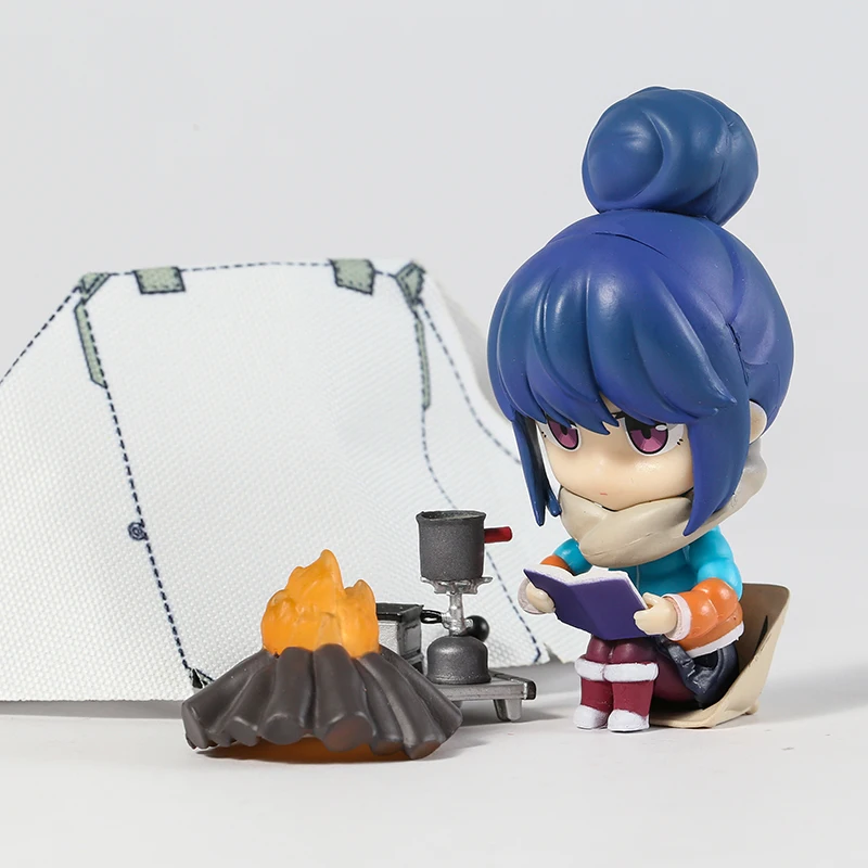 

Yuru Camp Rin Shima 981-DX Q Version Action Figure Toy Doll Gift