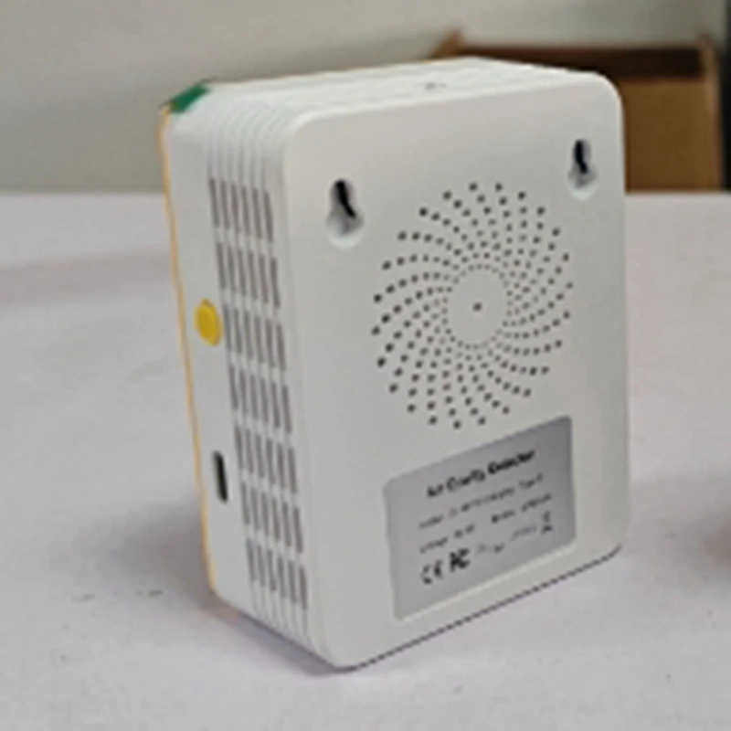 Фото Tuya Wi-Fi 15в1 детектор качества воздуха бытовой портативный PM0.3 PM1.0 PM2.5 PM10 CO CO2 TVOC HCHO тестер часы №5
