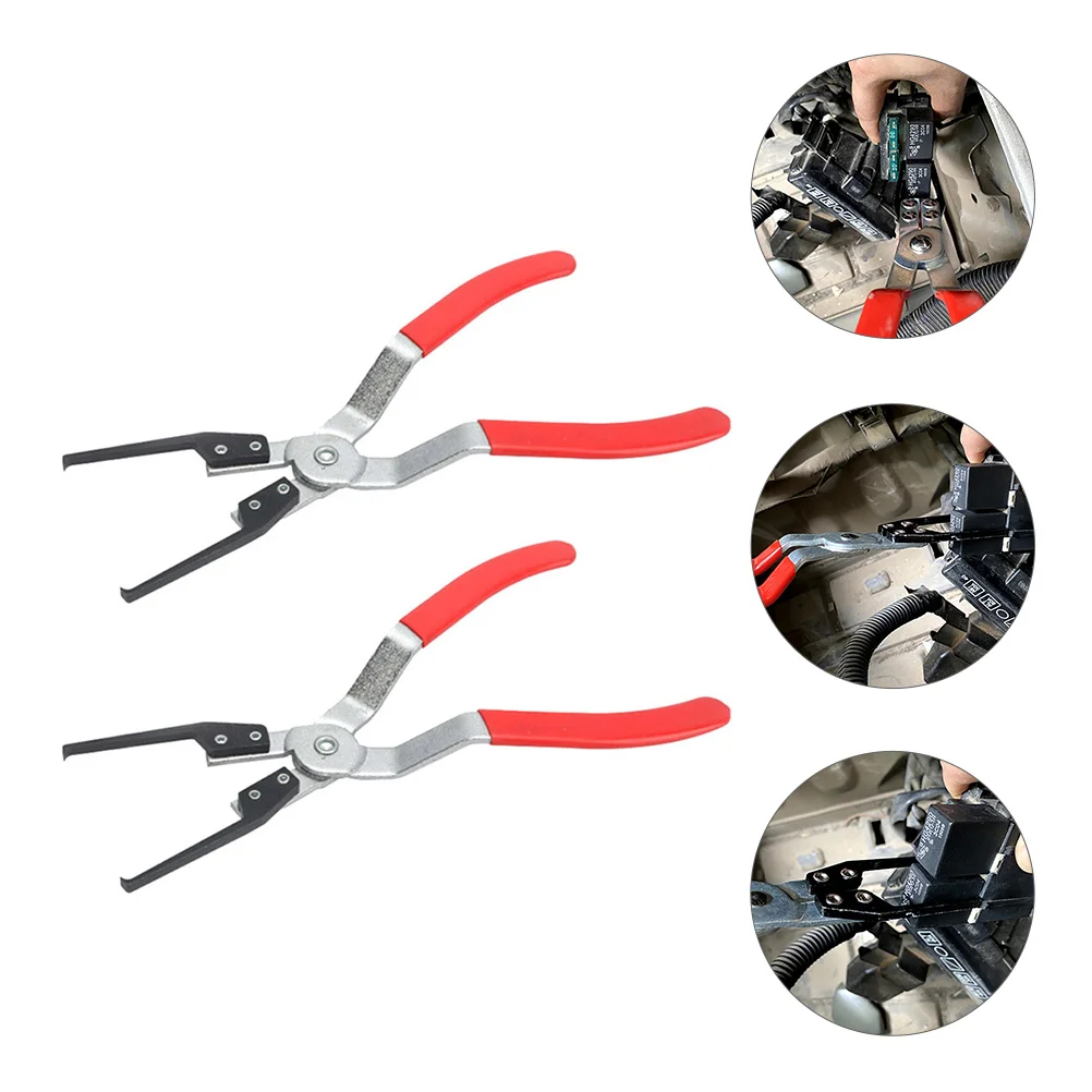 

2pcs Professional Fuse Remover Tool Useful Relay Disassembly Pliers