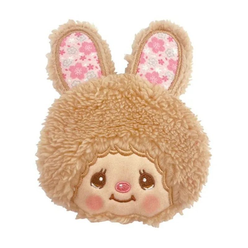 Фото Милая сумка-кошелек Monchhichi с вышивкой, мультяшным рисунком, кавайным персонажем, креативным дизайном, бантом-бабочкой и ушками кролика №5