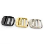 Металлическая пряжка для лямок, рюкзаков, сумок, кожаный ремешок для ремня, кошелька, застежка для воротника, 1 шт.