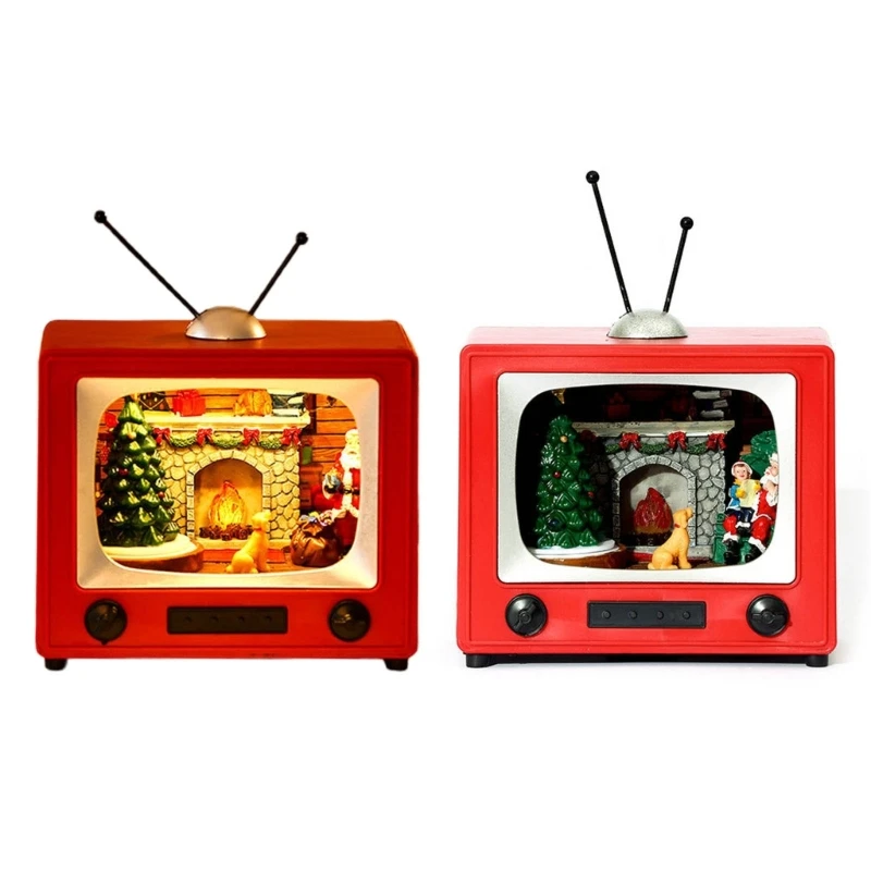 

Moments In Time Vintage Music Box Animated LED Lights,Christmas Music