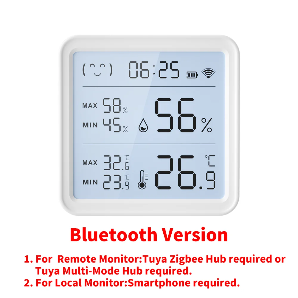 

Датчик температуры и влажности Tuya