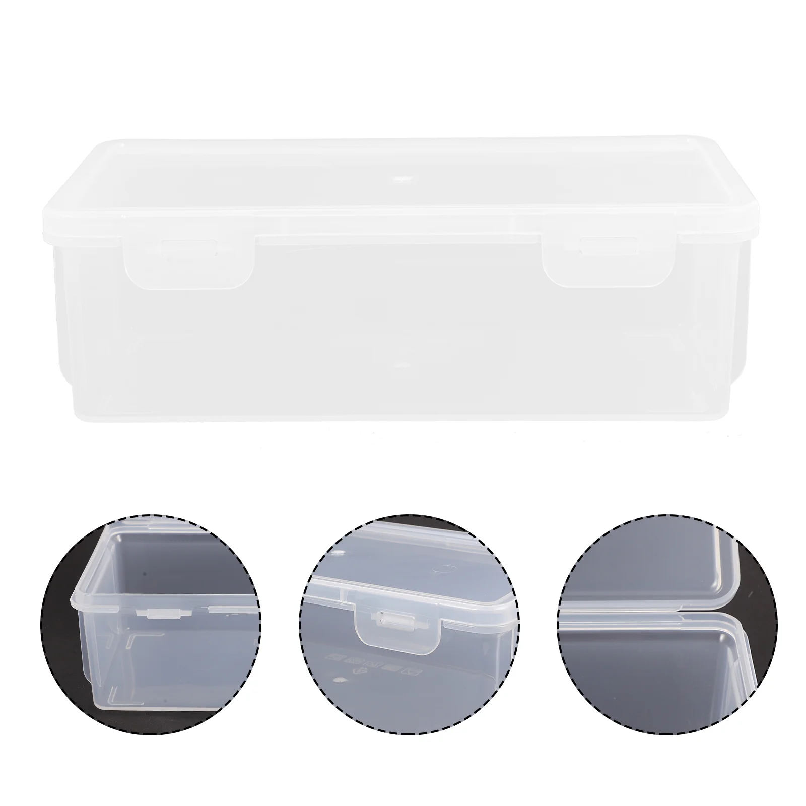 

Bread Storage Box Kitchen Supply Fruit Fresh Keeping Clear Food Refrigerator Holder