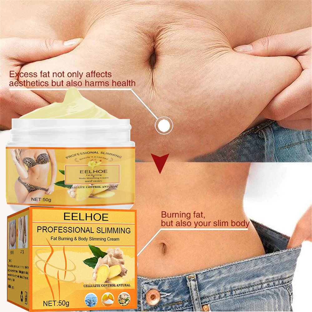 

Ginger Fat Burning Slimming Cream Loss Weight Remove Waist Leg Cellulite Fat Burning Shaping Massage Firm Lift Body Care Cream