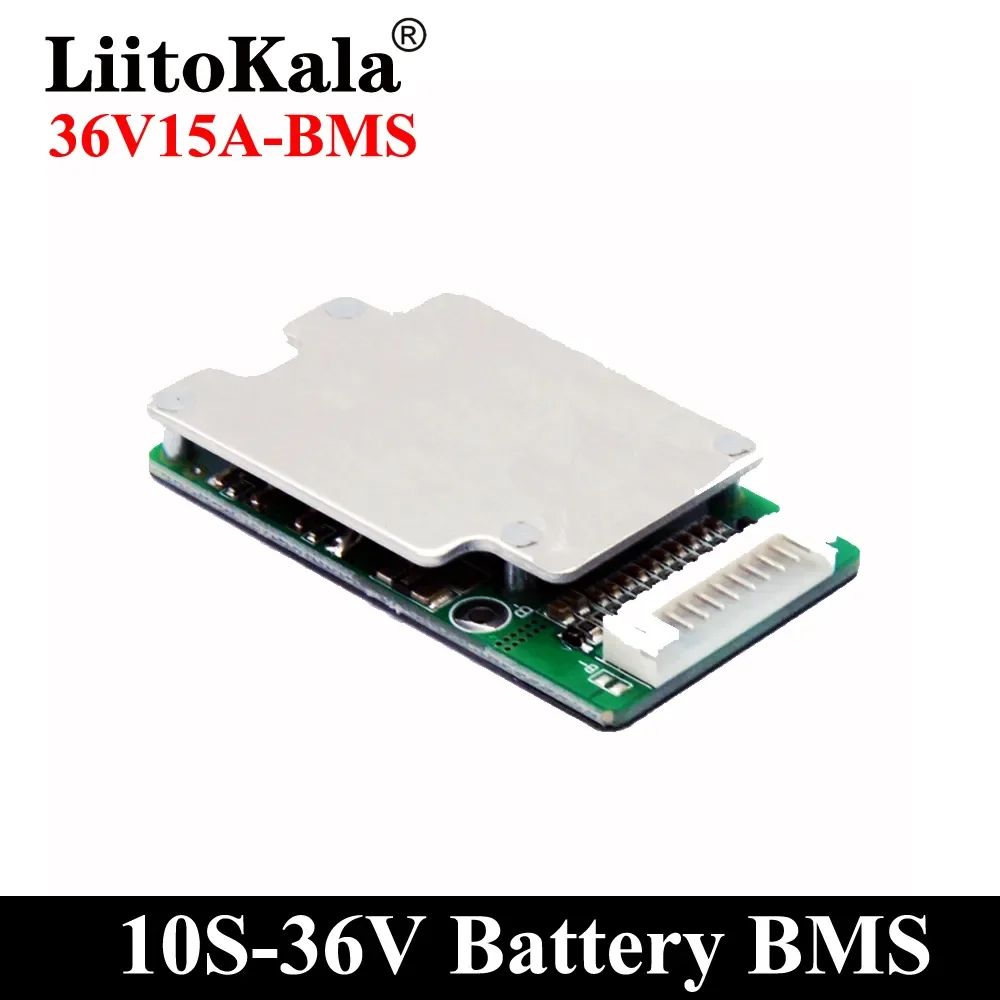 

NEW 10S 36V 15A Li-ion Protection Board Li-ion Cell 18650 Battery Protection BMS PCB Board With Balance for Electric Car