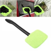 microfiber brush for car window cleaner brush kit auto cleaning wash tool with long handle windshield wiper clean brush