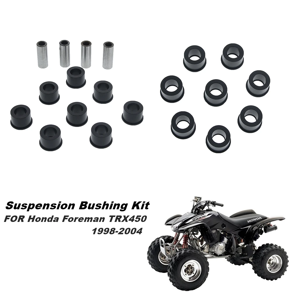 

Для Honda Foreman TRX450 1998-2004 комплект втулок передний верхний и нижний A-образный рычаг обе стороны втулка подвеска ATV Аксессуары TRX 250