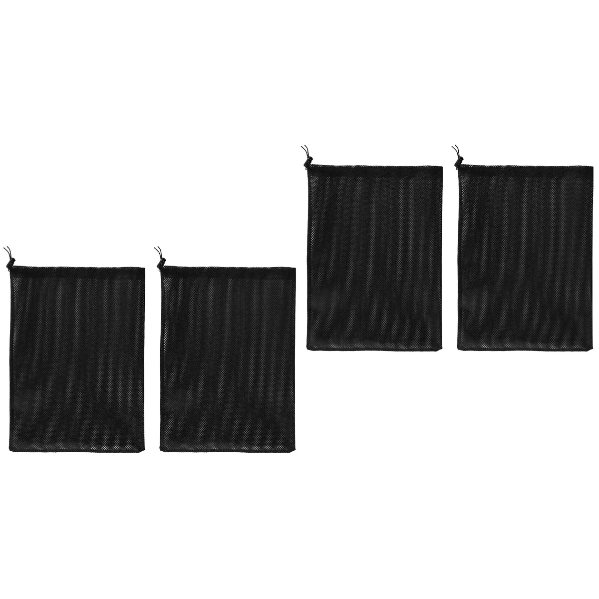 

4 Pcs Pond Pump Barrier Bag Polyester Drawstring Pond Mesh Pump Filter Bag