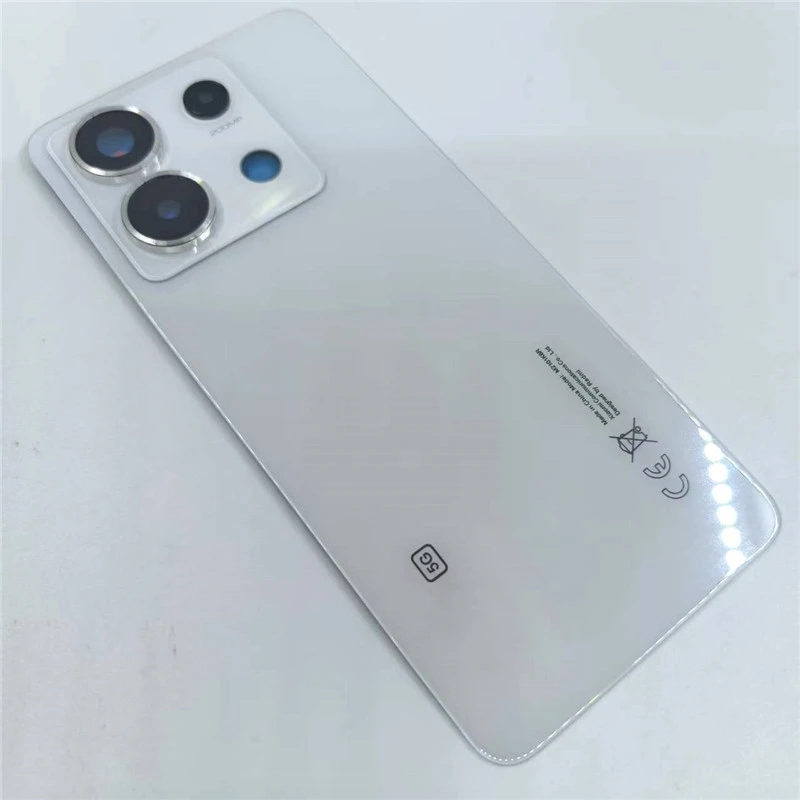 Для Xiaomi Redmi Note 13 Pro 5G 2312DRA50C Стеклянная крышка батарейного отсека Задняя дверь телефона с объективом камеры Запасные части (art.: 3920cd53d4e87) - 3920cd53d4e87