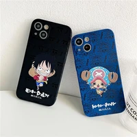 bandai one piece luffy chopper roronoa zoro anime phone case phone cases for iphone 13 12 11 pro max mini xr xs max 8 x 7 se