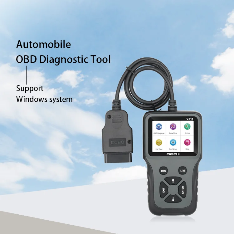 Считыватель кодов быстро и эффективно решает проблему сбоя OBD2 / EOBD на