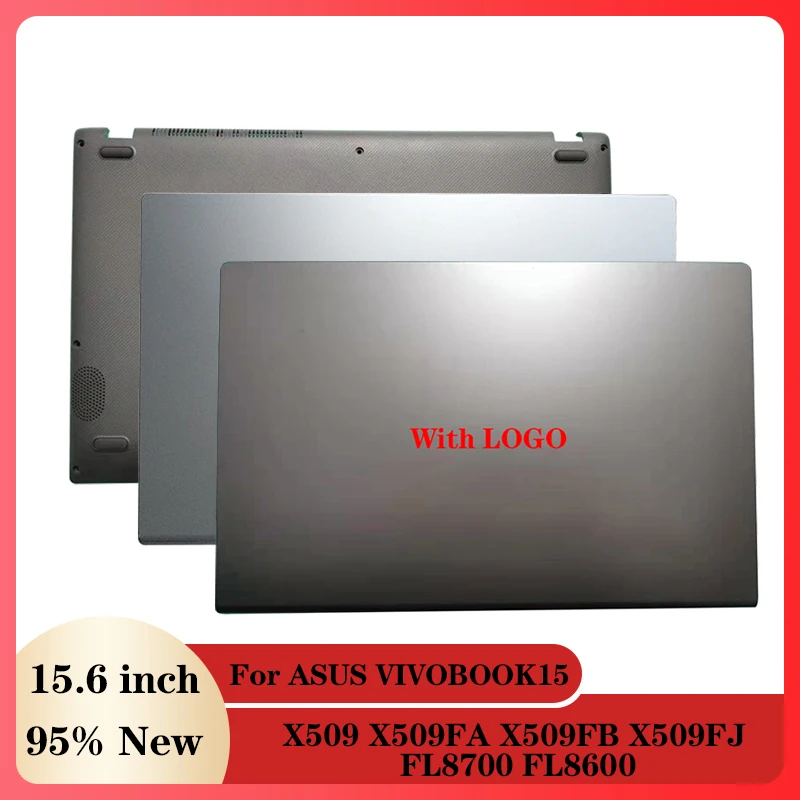 

Оригинальная задняя крышка ЖК-дисплея ноутбука/Нижняя крышка для ASUS VIVOBOOK15 X509 X509FA X509FB X509FJ FL8700 FL8600 серебристо-серый