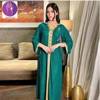 2022 abayas for women dubai indian dress fashion chiffon black long light luxury muslim moroccan kaftan dress