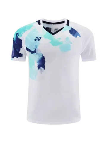 YONEX Бадминтонная рубашка для взрослых из полиэстера и спандекса