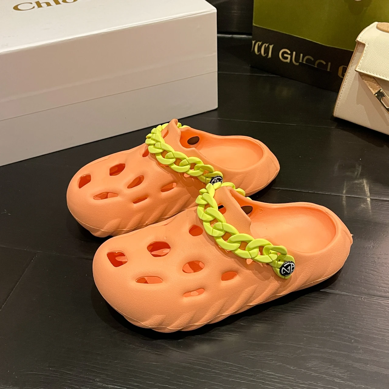 

Women Sandals Casual Summer Beach Comfort Pink Outdoor Slides Slip on Hole Loafers Garden Sandals Women Garden Shoes