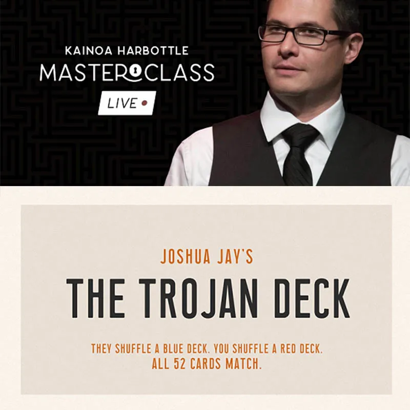 

The Trojan Deck by Joshua Jay | Masterclass Live by Kainoa Harbottle 1-3 - Magic Tricks