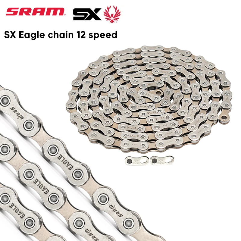 

SRAM SX Eagle Chain 12 Speed Bicycle Chain 12V Corrente for Bicycle MTB Chain Road Bike Chains 126 Links Cycling Power Bike Part