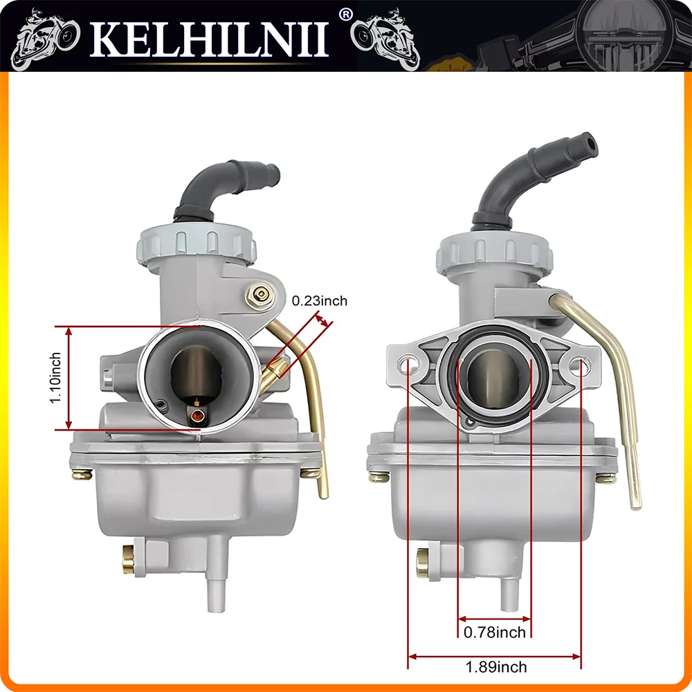 Карбюратор PZ20 для Kazuma TaoTao Baja 50-125cc 110B NST SunL Quad 4 ...