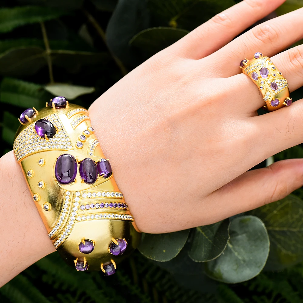 Siscathy комплекты ювелирных изделий из 2 предметов для женщин Саудовская Аравия