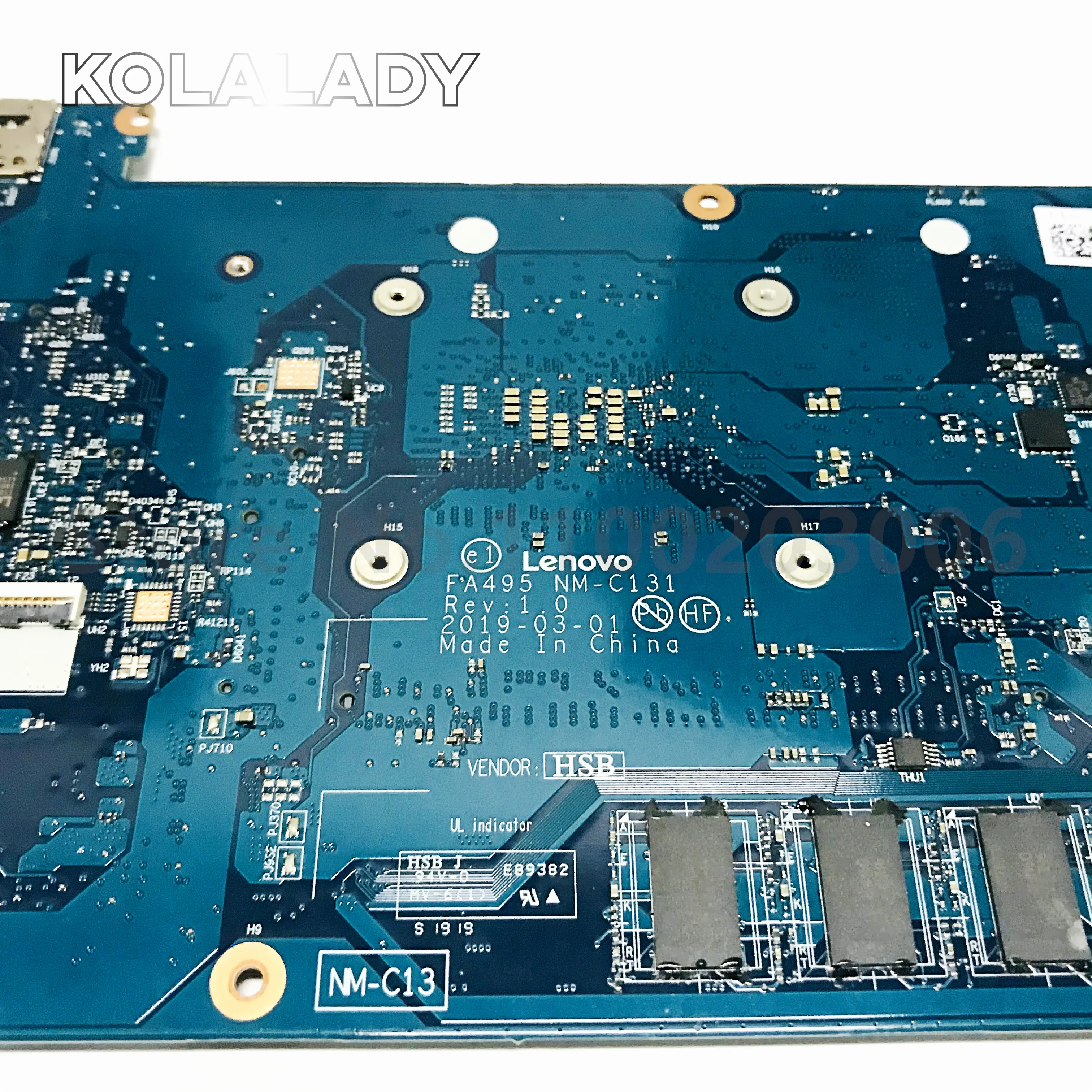 02DM035 02DM034 для Lenovo Thinkpad T495 материнская плата ноутбука FA495 NM-C131 с ризен R5-3500 8G-RAM DDR4