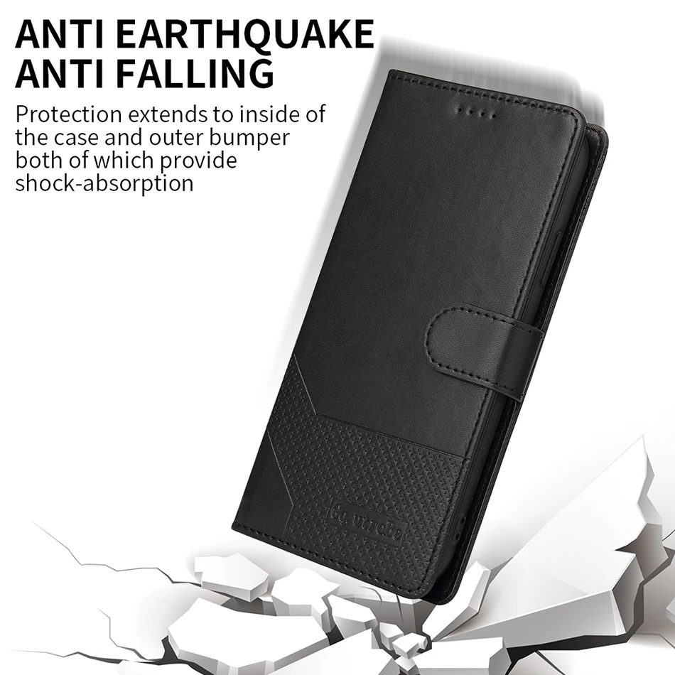 Leather Case Wallet Cover For Redmi 10 9 8 9T 9A 9C K40 Note 7 8 9 10 11 Pro 10S 9S 8T 9T 11S Stand Phone Coque Mi 11 Lite 5G NE