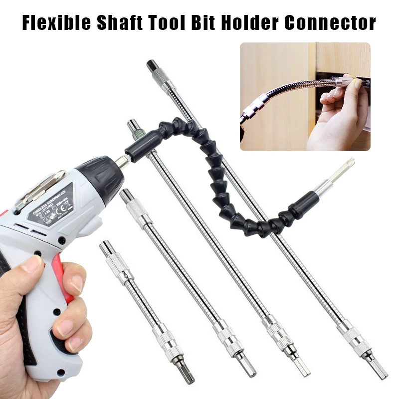 

Гибкий Держатель для бит, разъем, удлинитель для отвертки, переходник для сверла, шестигранный переходник для сверла 150/200/300/400 мм