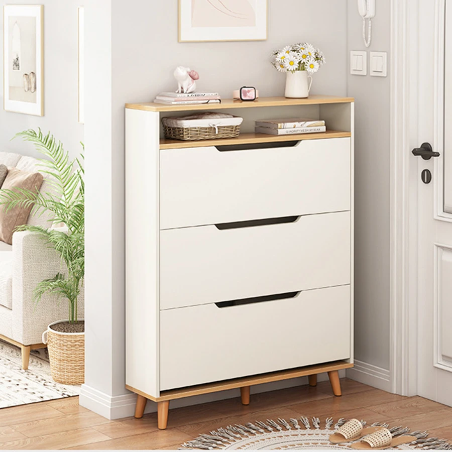 

Drawer Indoor Shoes Rack Storage Display Mini Japanese Individual Designer Shoes Rack White Muebles Para El Hogar Home Furniture