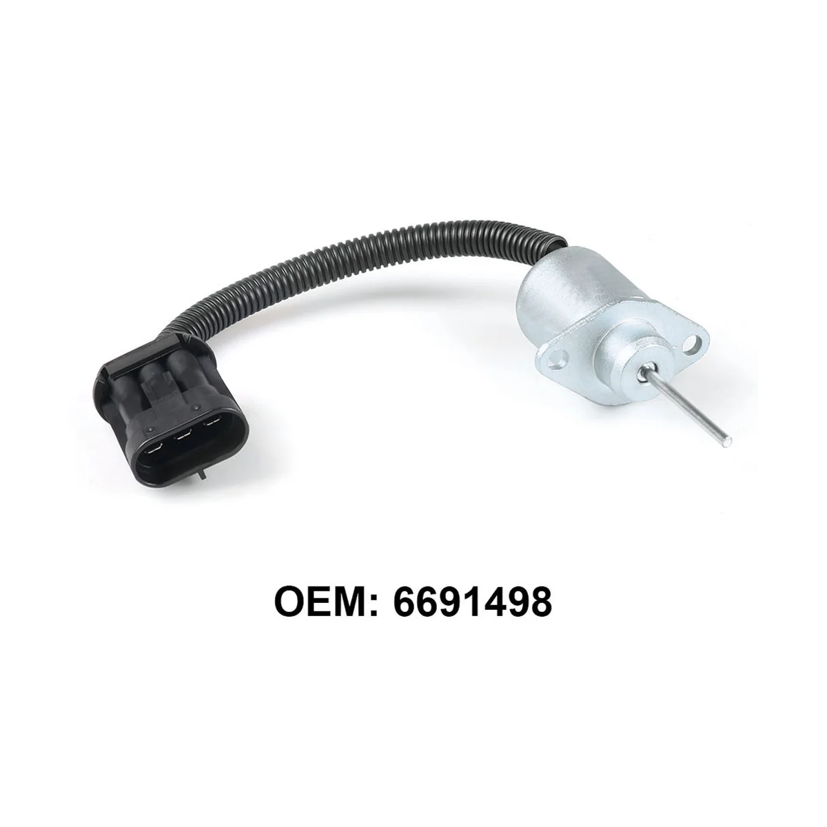 

For Bobcat 6691498 Fuel Shut Off Solenoid S130 S150 S160 S175 S185 S205 S450