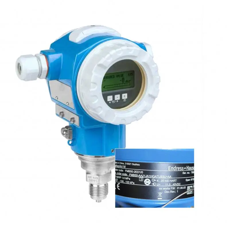 Преобразователи давления E + H Deltapilot M FMB50 FMB51 FMB52 FMB53 для измерения