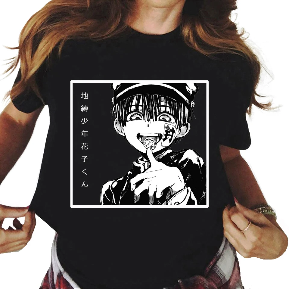 

Hanako kun Men Tops Short Sleeve Fashion T-shirt Oversized Streetwear Graphic T-shirts Cute Tops