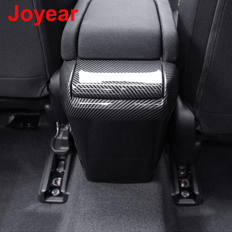 For Honda Civic 10th 2016-2021 Rear Air Outlet Decorative Frame Armrest Sticker Scratch-resistant Protective Accessories