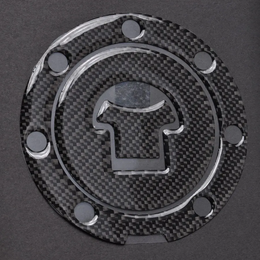 

3D Carbon Fiber Motorcycle Gas Oil Cap Cover Decal Tank Pad Protector Sticker For Honda CBR600RR CBR1000RR 2003-2011