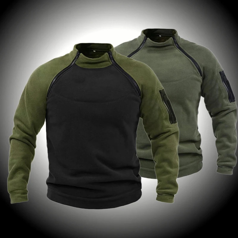 

Fleece Tactical Jackets Men Military Multicam Combat Pullover Oversized Army Coat Men Winter 2023 Men's Jacket Hiking Shirts
