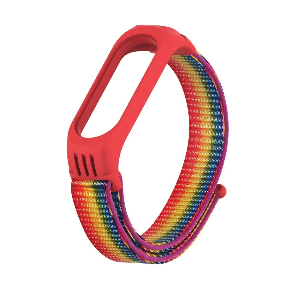 Universal Nylon Sport Strap For XiaoMi Mi Band 7 6 5 4 3 Smart watch Accessories Adjustable Wristband miband 7 MiBand 6 Bracelet
