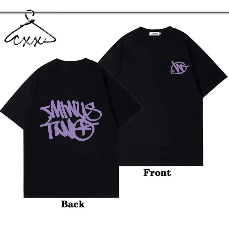 

2023 NEW Minus Two Y2K T-Shirt Street Oversized Top Men Women Cotton High-Quality Short Sleeve Summer Hip Hop Tee Free Shipping