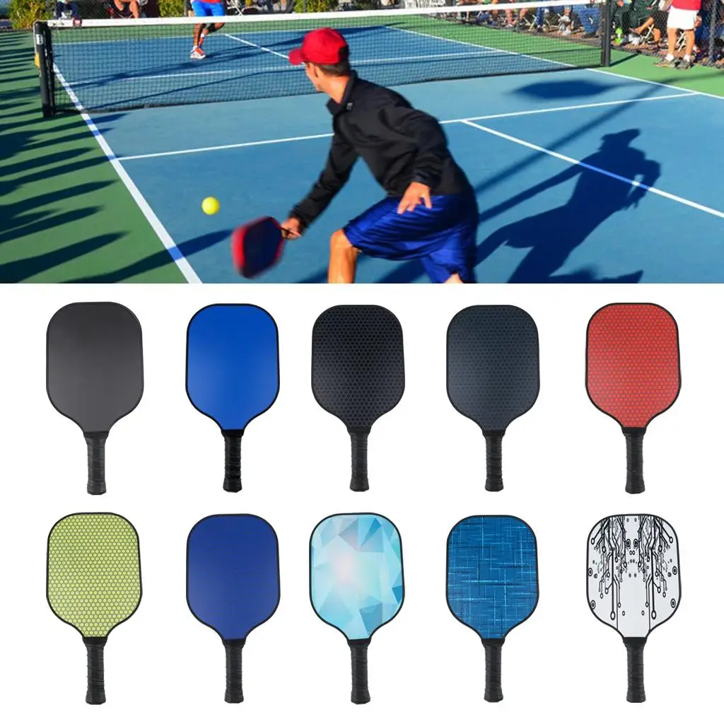 

Pickleball Paddle Peak Racquet Vertical Line Carbon Fiber Outdoor Peak Ball Sports Equipment Carbon Fiber Shot