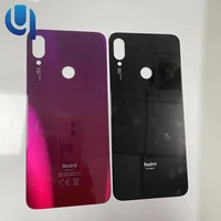 5pcslot original rear glass for xiaomi redmi note7 note 7 pro back battery cover glass panel rear door housing case back cover