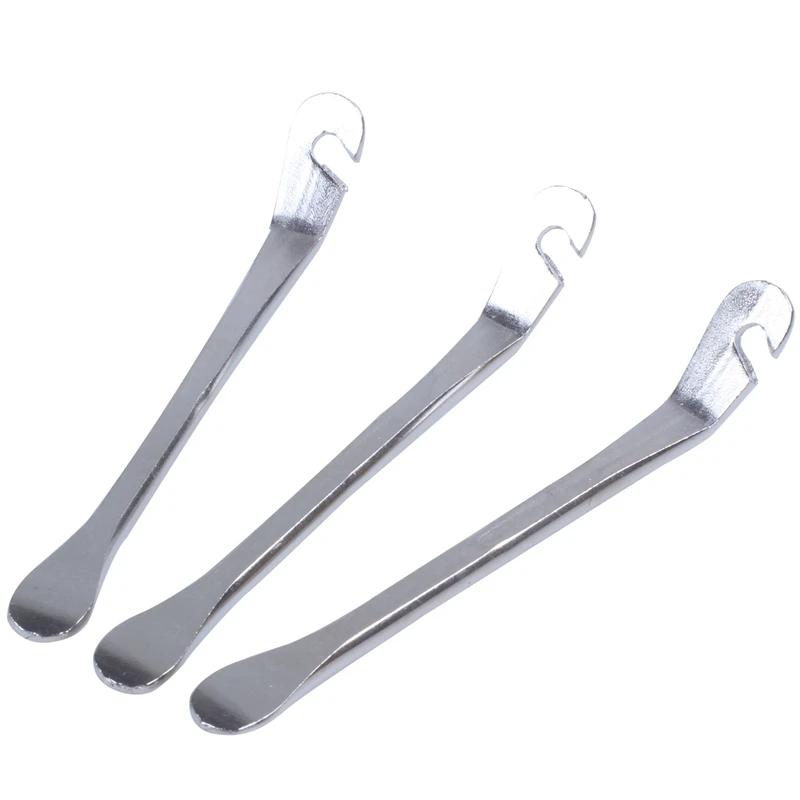 

3PCS Heavy duty tyre lever set steel for Motorcycle Bike Puncture Wheel