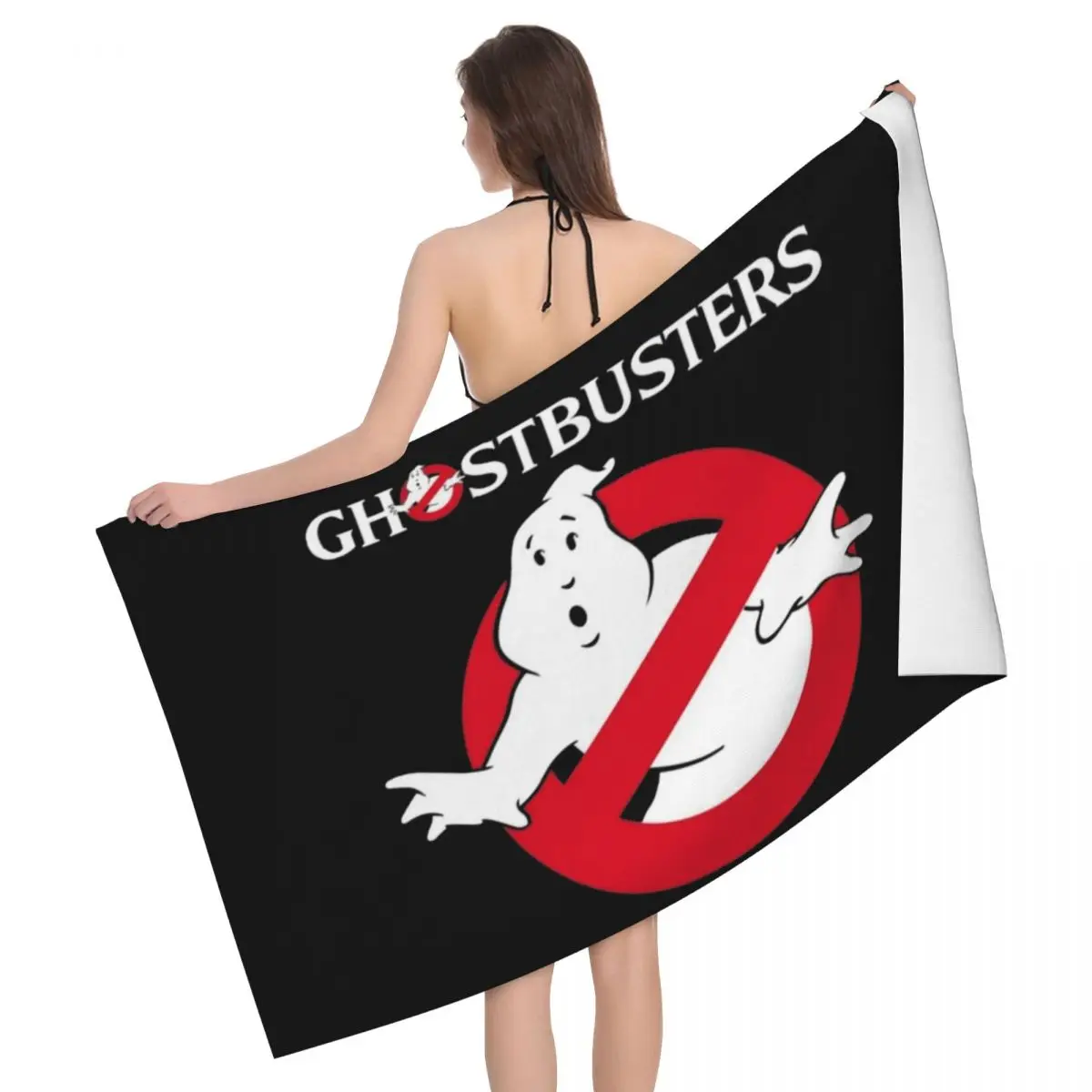 

Ghostbusters пляжное полотенце с логотипом, персонализированные Мультяшные дышащие душевые полотенца из микрофибры