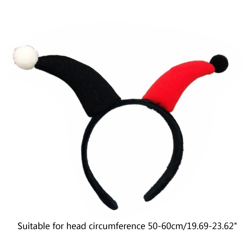 Neuheit Clown Teufel Horn Form Stirnband Circus Haar Hoop Make-Up Cosplay Partei – Detail 6