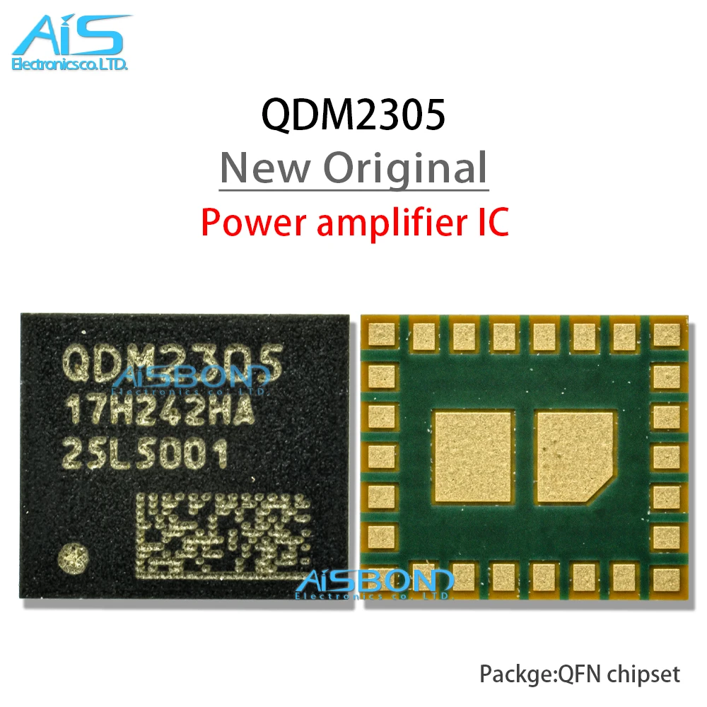 

2Pcs/Lot New original QDM2305 Power Amplifier IC QDM 2305 Signal Module Chip PA IC