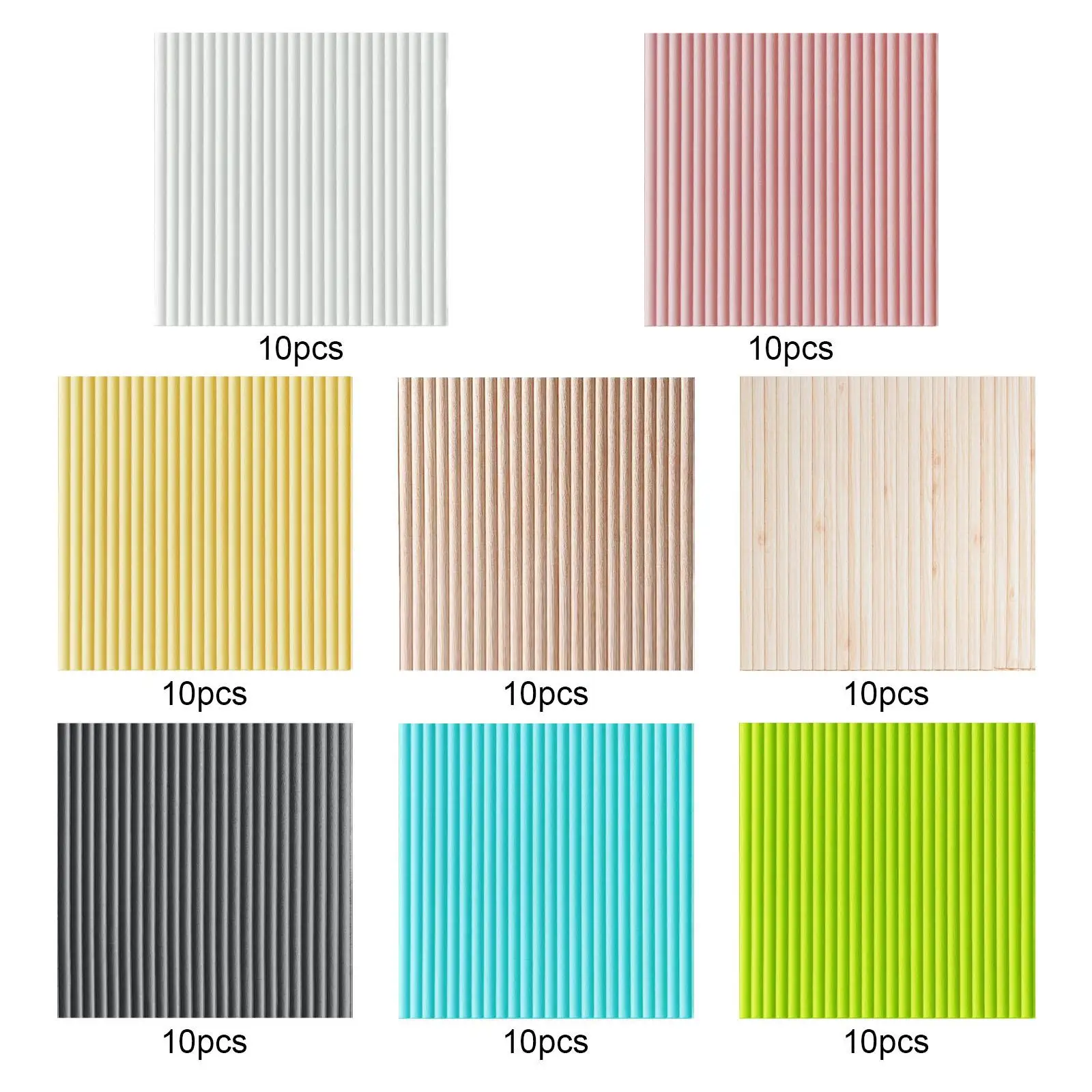 

10 наклеек, ударопрочные прочные пенополиэтиленовые обои для спальни