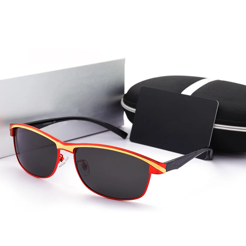 

Brand Sunglasses Men Polarized Driving Coating Glasses UV400 Male Classic Retro Square Eyewear For Men Women Gafas De Sol 551