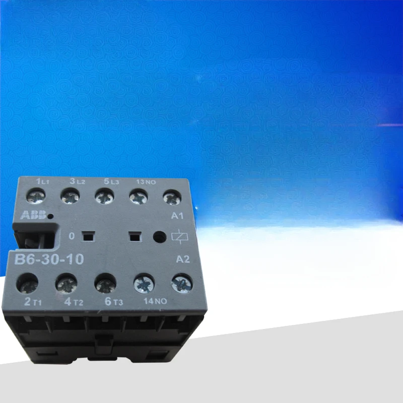 

Миниатюрный контактор переменного тока ABB B6-30-10 12A 240 300 440Vac катушка переменного тока