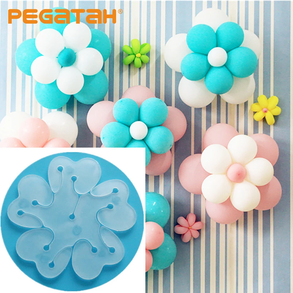 

Flower Balloons Decoration Accessories Plum Clip Practical Birthday wedding party Plastic Clip Globos balloon